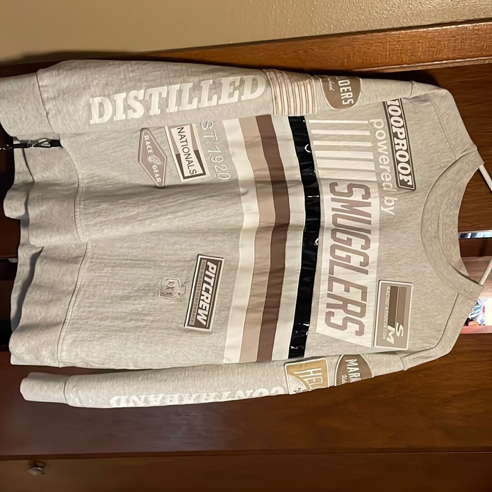 Smugglers Moon sweatshirt.